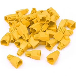 RJ45 Cat5 Cat6 Kılıf (100 Adet) - Sarı