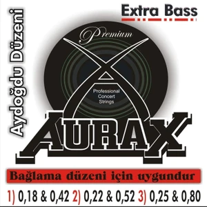 AX-18P Saz Teli Profesyonel 0.18 Kısa Sap Extra Bass