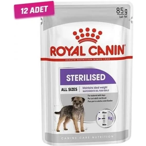 Royal Canin Sterilised Pouch Konserve Köpek Maması 85 gr 12'li