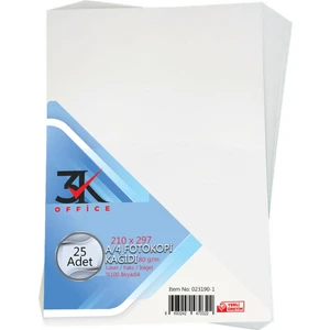Office-3k A/4 Fotokopi Kağıdı 80 G/m – 25 Adet