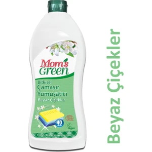 Mom's Green Bitkisel Çamaşır Yumuşatıcısı Beyaz Çiçekleri 750 ml