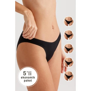 Pierre Cardin 2055 Kadın Basic Brief 5'li Paket Külot