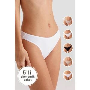 Pierre Cardin 2057 High Yüksek Bel Külot 5'Li Paket