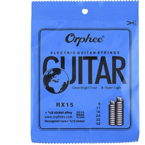 Orphe RX15 Elektro Gitar Teli Takım 009-042