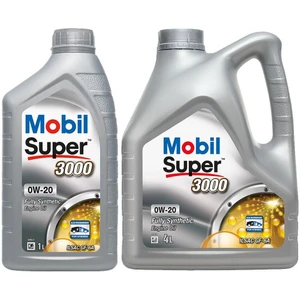 Super 3000 0W20 Motor Yağı 4 L + 1 L ( Üretim Yılı: 2023)