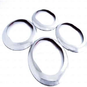 Fams Otomotiv Dacia Sandero Krom Havalandırma Çerçevesi 4 Parça 2006-2012 Paslanmaz Çelik