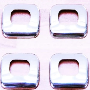 Fams Otomotiv Dacia Sandero Krom İç Kilit Buton Çerçeve 4 Parça 2006-2012 Paslanmaz Çelik