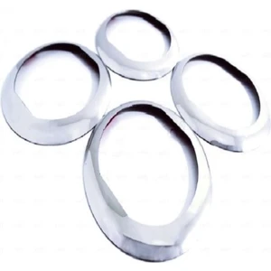 Fams Otomotiv  Dacia Lodgy Krom Havalandırma Çerçeve 4 Parça 2012> Paslanmaz Çelik