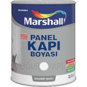 Solvent Bazlı Amerikan Panel Kapı Boyası  - Beyaz - 2.5 L