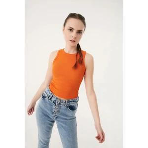 Halter Yaka Fitilli Body