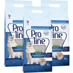 Bentonıt Kedi Kumu 5 Lt - 3 Adet