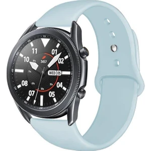 Amazfit Gts Bip Lite S Kordon Silikon Spor Kordon Parlak Lacivert