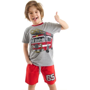 MSHB&G Itfaiye T-Shirt Erkek Çocuk Şort Takım