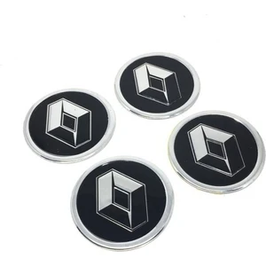 Renault Jant Göbeği Göbek Arması Sticker 4'lü Set