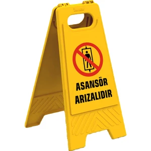 Asansör Arızalıdır Levhası - Z - 7