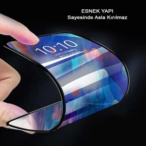 Xiaomi Note 9 Uyumlu Tam Kaplayan 9d Nano Parlak Seramik Esnek Ekran Koruyucu