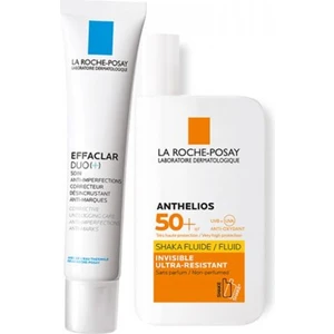 La Roche-Posay La Roche Posay Düzensiz Ciltler Için Bakım ve Yüksek  Güneş Koruma Seti