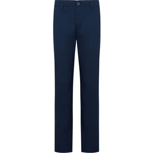 Erkek Lacivert Regular Fit Kanvas Pantolon