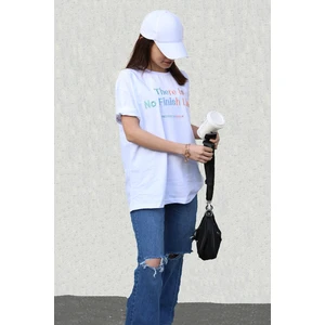 Mad Girls Beyaz Tişört MG946