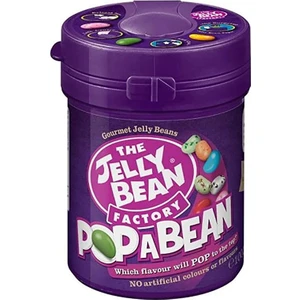 The Jelly Bean Factory Pop-A-Bean Canister - 100 gr