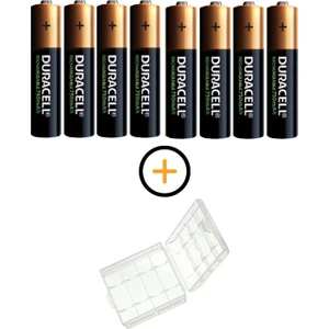 750 Mah Şarjlı Aaa Ince Kalem Pil 8'li  Pil Kutusu