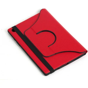 Nezih Case Samsung Galaxy Tab A8 10.5 SM-X200 / X205 Standlı Dönebilen Suni Deri Içi Kadife Kılıf
