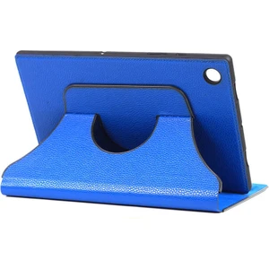 Nezih Case Samsung Galaxy Tab A8 10.5 SM-X200 / X205 Standlı Dönebilen Suni Deri Içi Kadife Kılıf