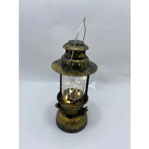 Ledli Gaz Lambası Nostaljik Eskitme Fener