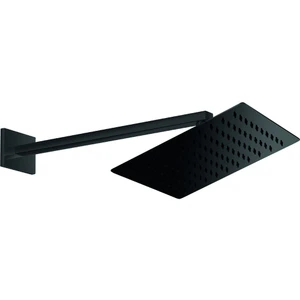 Gpd Ankastre Duş Başlığı Kare Slim Metal 25X25 cm Siyah ADS29-S