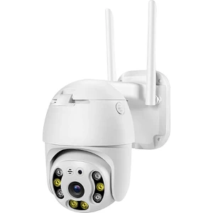 2mp 1080P Hd Gözetleme Kamerası 4x Dijital Zoom, Led, Wifi/ethernet Kablosu, Q1-30, Icsee App, Sd Kart (128G'YE Kadar)/bulut Depolama, Beyaz