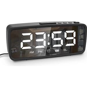Beauty Life Dijital Çalar Saat, 5.1'' LED Ayna Ekran, 3 Seviye (Yurt Dışından)