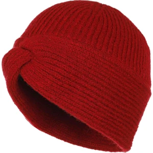 Kadın Turban Bere Fo 2570 Kırmızı