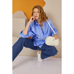 Pierre Cardin 05PO22Y1543-MN BY Kadın Beyaz Çapraz Çanta