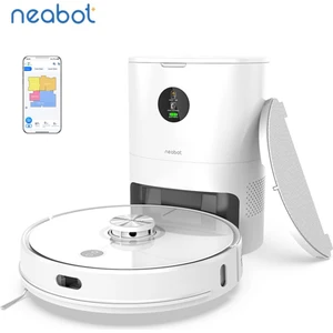 Nomo N2 Beyaz Çöp Kovalı Akıllı Robot Süpürge (Neabot Türkiye Garantili )