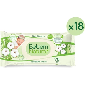 Bebem Natural Narin Dokunuş Islak Bebek Mendili 1620 Adet