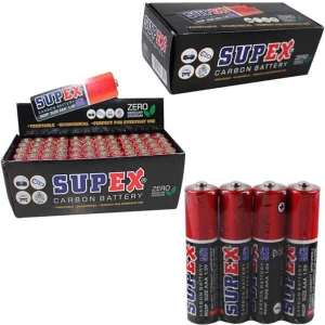 Ince Aaa Pil 1,5V Pil R03 Pil 60 Adet