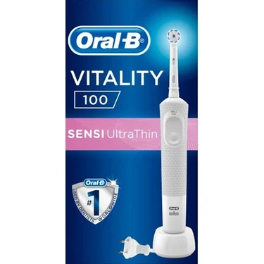 Oral-B D100 Vitality Sensi Ultra Thin Şarjlı Diş Fırçası Karton