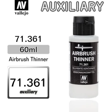 Vallejo Auxiliaries - Airbrush Thinner