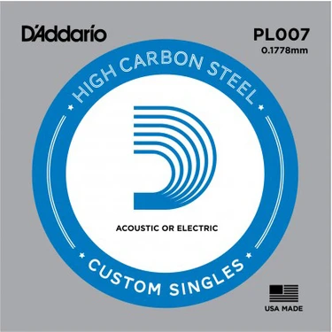 Daddario PL007 Elektro ve Akustik Gitar Tek