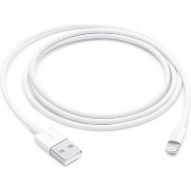 Robeve Apple iPhone Şarj Kablosu Tüm Modellerle Uyumlu Şarj Kablosu 1 Metre Lightning-Usb Şarj