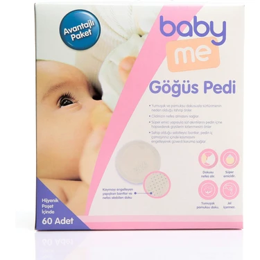 Baby Me Göğüs Pedi 60