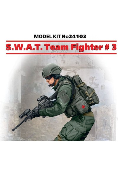 ICM 24103 1/24 S.w.a.t. Team Fighter 3