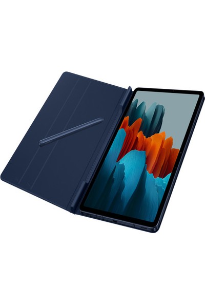 Samsung Galaxy Tab S7 Book Cover - Koyu Mavi -EF-BT630PNEGTR