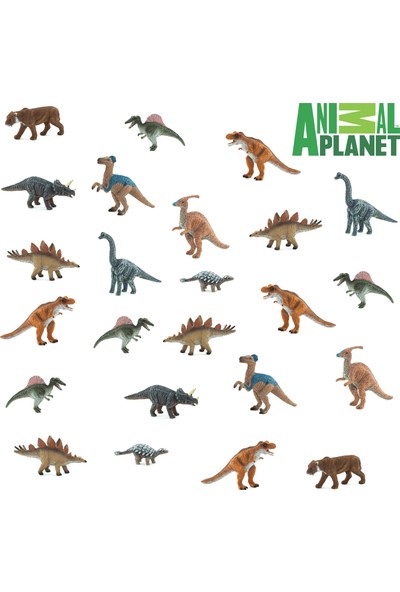 Animal Planet Dinozor Figürü (24'lü Set)