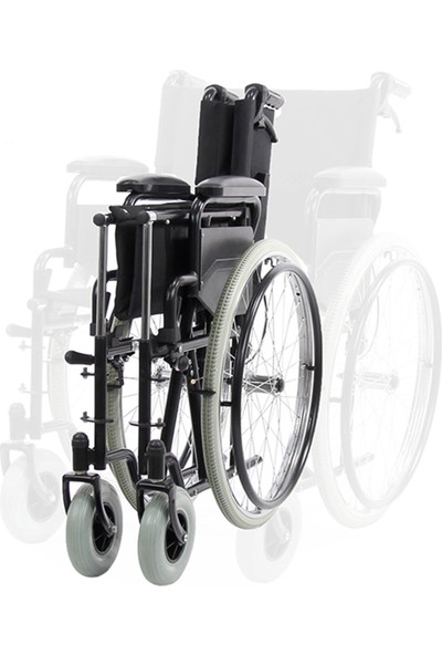Wollex Büyük Beden (Obez) WG-M313 Manuel Tekerlekli Sandalye