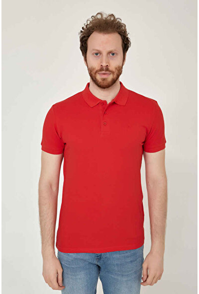 Cazador Caz 4613 Polo T-Shirt B.kırmızı
