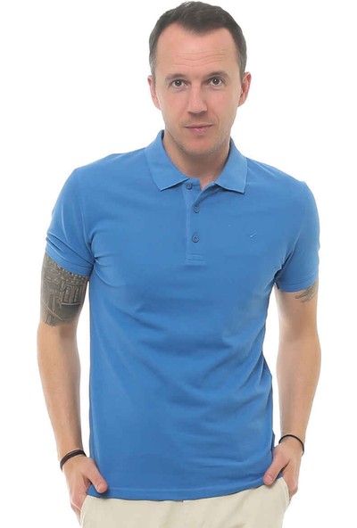 Cazador Caz 4613 Polo T-Shirt Mavi