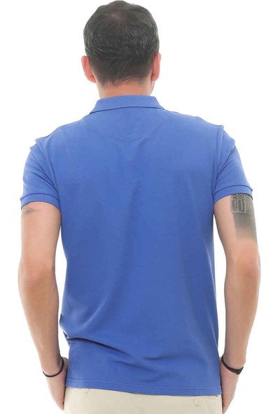 Cazador Caz 4613 Polo T-Shirt Çivit Mavisi