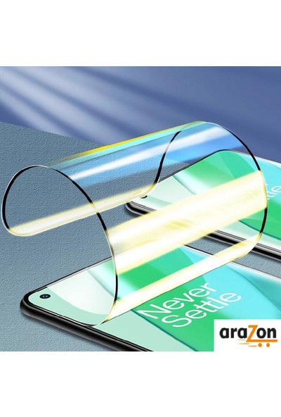 Arazon Oppo Reno 5 Lite Uyumlu Tam Kaplayan 9d Nano Parlak Seramik Esnek Ekran Koruyucu