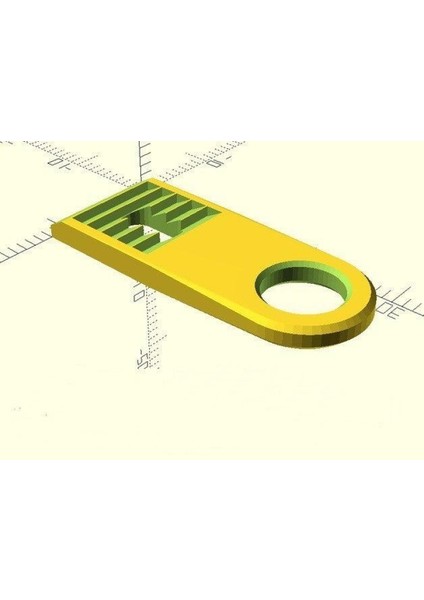 Canopy Tutucu, Özelleştirilebilir (Multipleks Cularis, Easyglider, Easystar, Funjet Ile Uyumlu), Tamamen Openscad Da Plastik Aparat